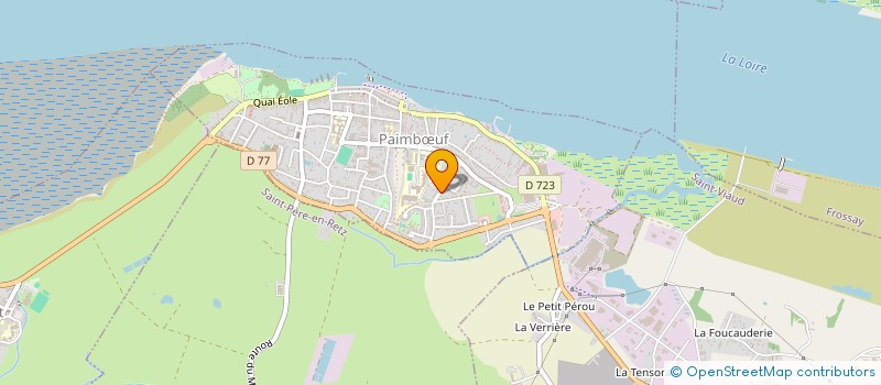 localisation de l'entreprise BAHUAUD STEEVE  PAIMBUF