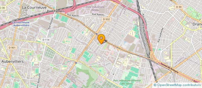 localisation de l'entreprise BAHUT à BOBIGNY