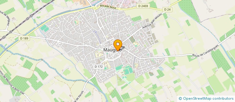 localisation de l'entreprise BAHYANA YOGA  MAUGUIO