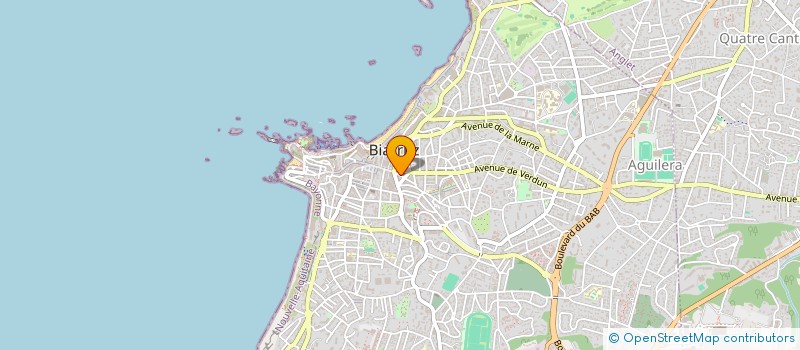 localisation de l'entreprise BAI à BIARRITZ