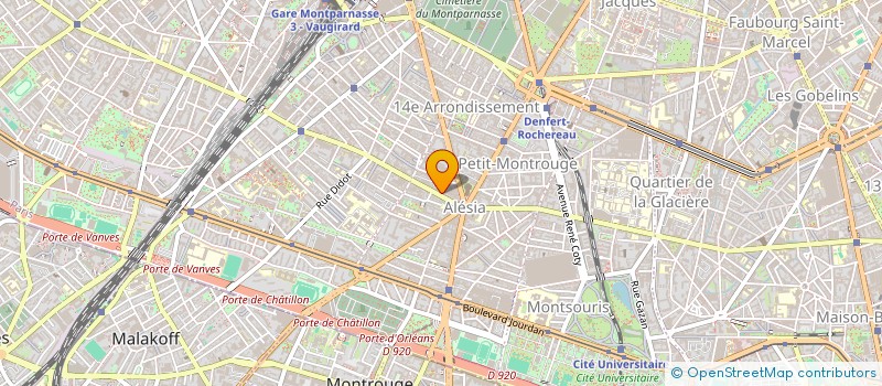 localisation de l'entreprise BAI BAT  PARIS