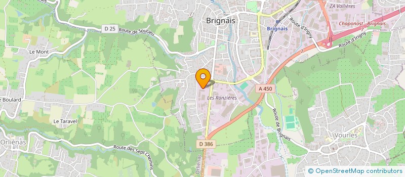 localisation de l'entreprise BAI GROUPE  MORNANT