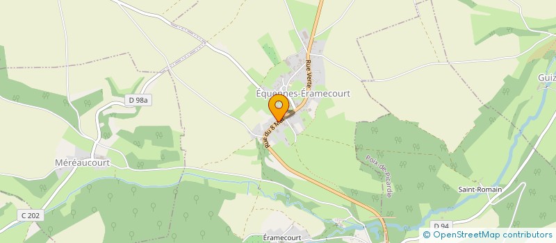 localisation de l'entreprise BAIA  EQUENNES-ERAMECOURT