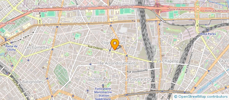 localisation de l'entreprise BAIA CLIGNANCOURT  PARIS