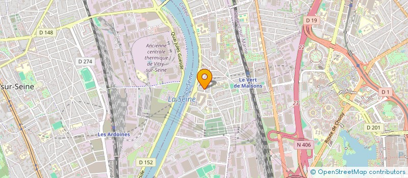 localisation de l'entreprise BAIA INVEST à ALFORTVILLE