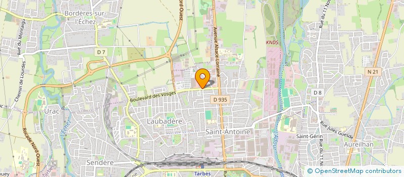 localisation de l'entreprise BAIA PATRIMOINE  TARBES