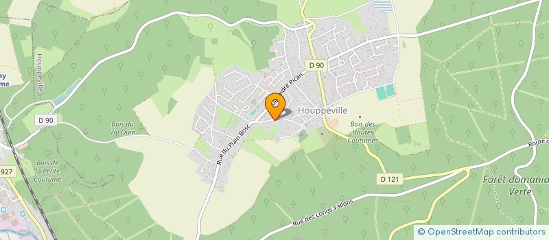 localisation de l'entreprise BAIA PROMOTION  HOUPPEVILLE