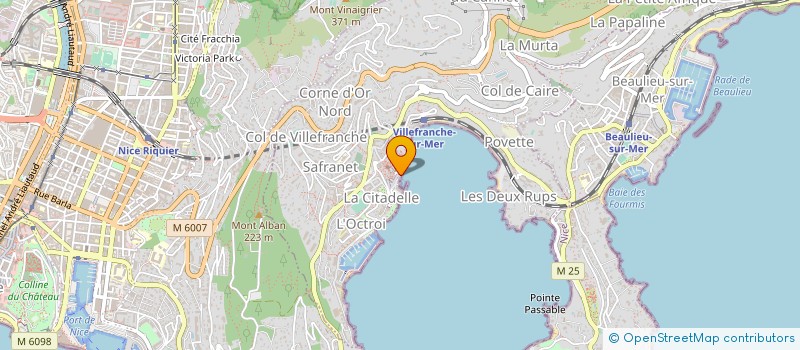 localisation de l'entreprise BAIA VLF à VILLEFRANCHE-SUR-MER