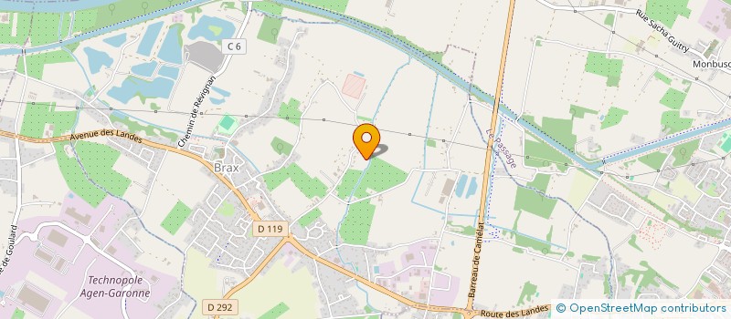 localisation de l'entreprise BAIAHIBE  BRAX