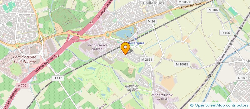 localisation de l'entreprise BAIANITA à BAILLARGUES