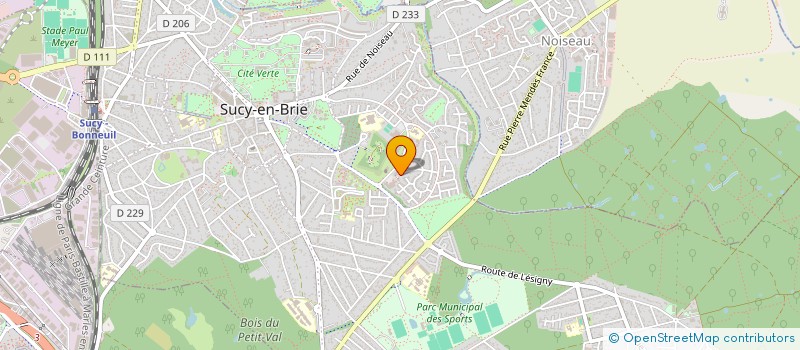 localisation de l'entreprise BAICHE HOME PRO  SUCY-EN-BRIE