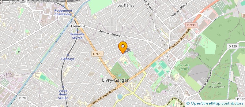 localisation de l'entreprise BAICU à LIVRY-GARGAN