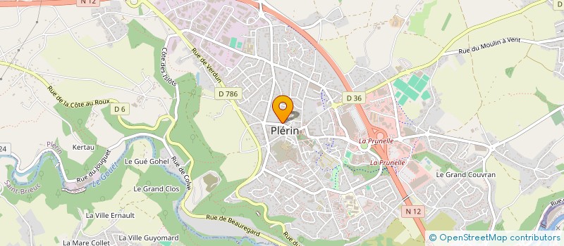localisation de l'entreprise BAIE D'ARMOR HANDBALL PLERIN-SAINT BRIEUC  PLERIN