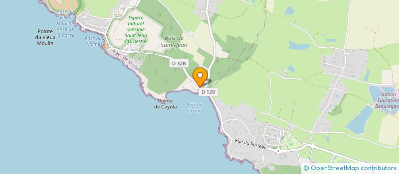localisation de l'entreprise BAIE DE CAYOLA à LES SABLES D'OLONNE