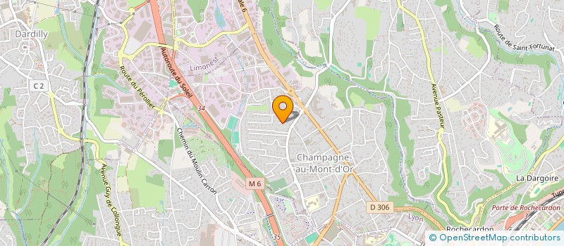 localisation de l'entreprise BAIE DE SAINT JEAN  CHAMPAGNE-AU-MONT-D'OR