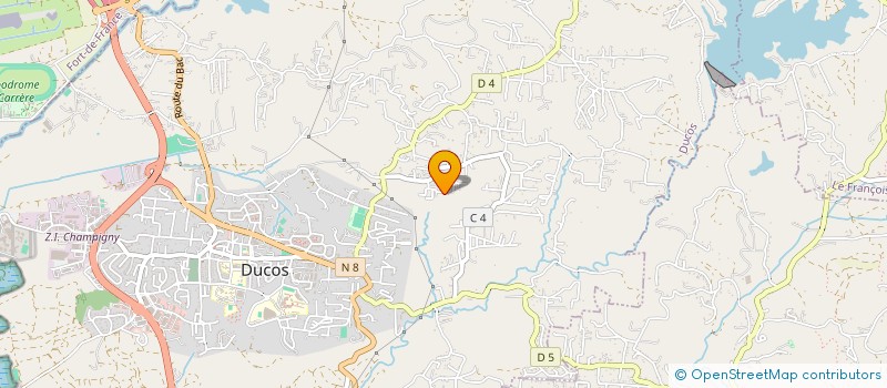 localisation de l'entreprise BAIE DE SAINTPEE  DUCOS