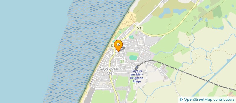 localisation de l'entreprise BAIE DE SOMME PRESTATIONS  CAYEUX-SUR-MER