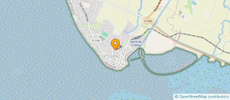 localisation de l'entreprise BAIE DE SOMME RESEAUX à LE CROTOY