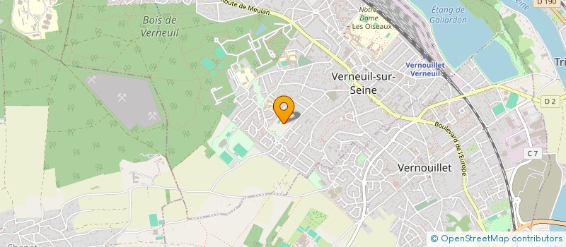 localisation de l'entreprise BAIE DES ANGES SO NICE  VERNEUIL-SUR-SEINE