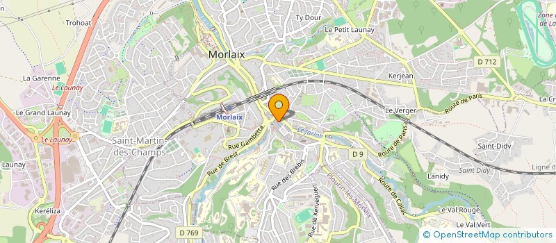 localisation de l'entreprise BAIE DES PIRATES MORLAIX à MORLAIX