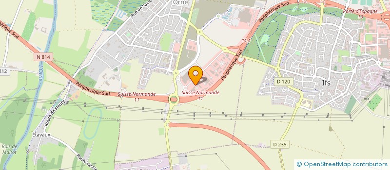 localisation de l'entreprise BAIE OUEST CAEN à FLEURY-SUR-ORNE
