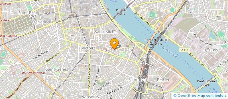 localisation de l'entreprise BAIE SAINT PAUL à BORDEAUX