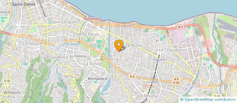 localisation de l'entreprise BAIES FERMETURES  SAINT-DENIS
