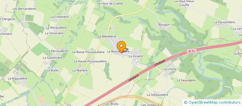 localisation de l'entreprise BAIES STORES FERMETURES  COUFFE