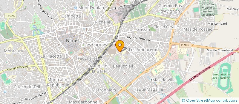 localisation de l'entreprise BAIES SUR BAIES  NIMES