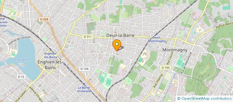 localisation de l'entreprise BAIIT AND CIE  DEUIL-LA-BARRE