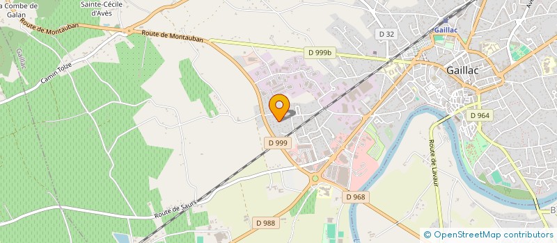 localisation de l'entreprise BAIJA IMMO  GAILLAC