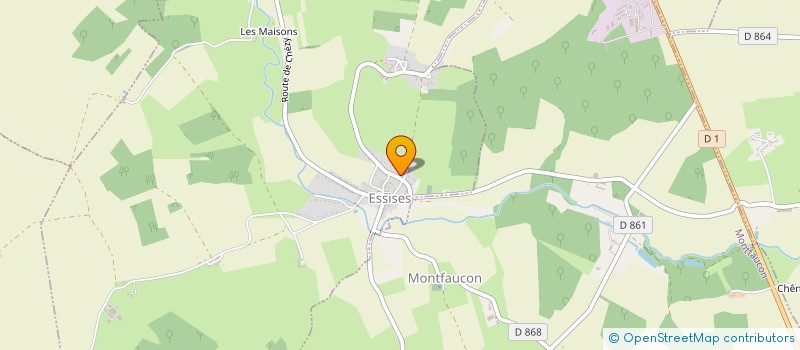 localisation de l'entreprise BAIK à ESSISES