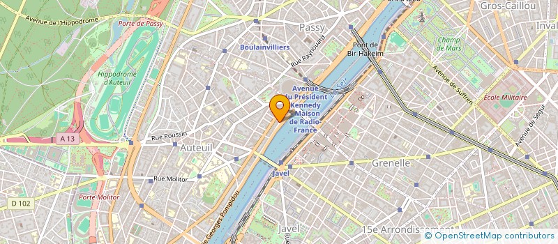 localisation de l'entreprise BAIKAL 16  PARIS