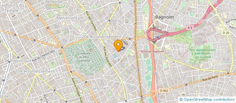 localisation de l'entreprise BAIL POUR TOUS à PARIS