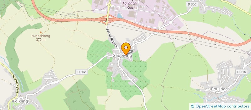 localisation de l'entreprise BAIL SCHUH KINESITHERAPEUTE  FOLKLING