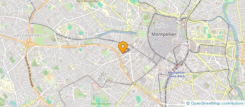 localisation de l'entreprise BAILA à MONTPELLIER