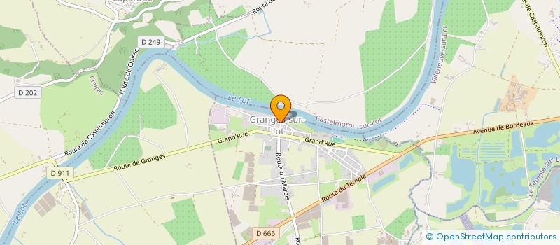 localisation de l'entreprise BAILA BAILA  GRANGES-SUR-LOT