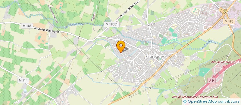 localisation de l'entreprise BAILA Y EVENTS  FABREGUES