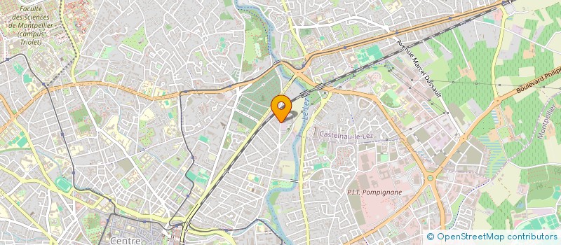 localisation de l'entreprise BAILAMOS JUNTOS à MONTPELLIER