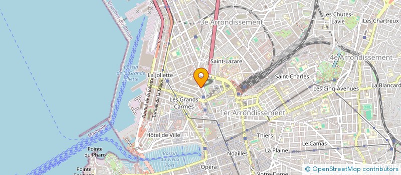 localisation de l'entreprise BAILE CALIENTE à MARSEILLE