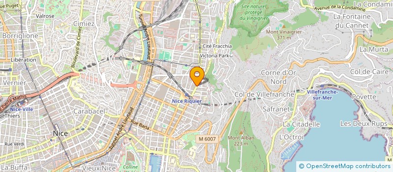 localisation de l'entreprise BAILE ET BLANC à NICE