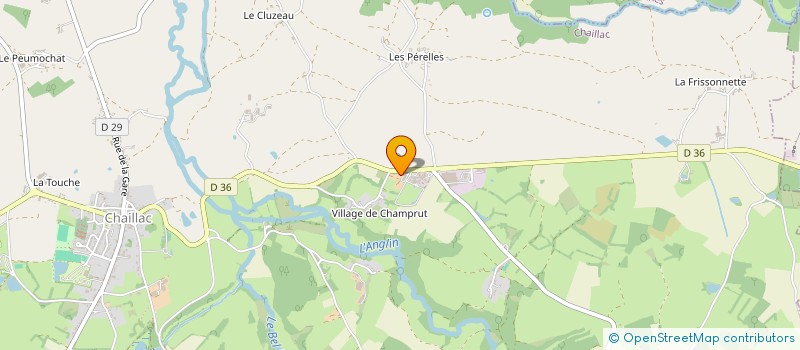 localisation de l'entreprise BAILLARGEAT RENOVATION BTP à CHAILLAC