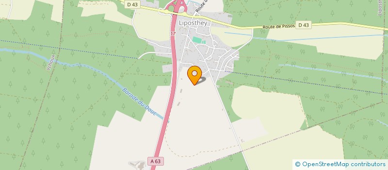 localisation de l'entreprise BAILLE  LIPOSTHEY