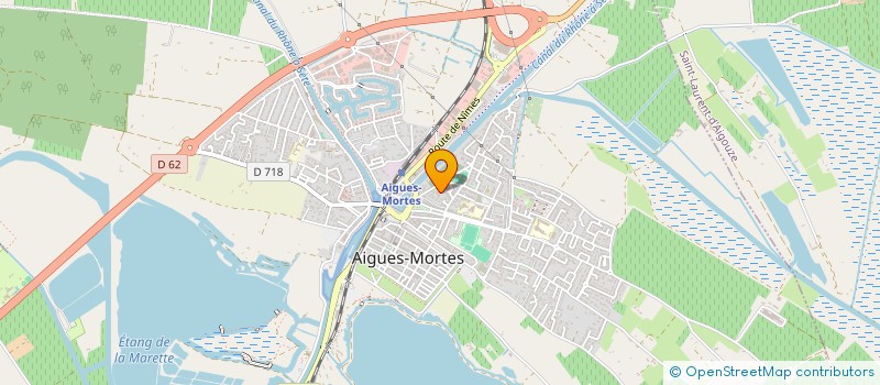 localisation de l'entreprise BAILLE  AIGUES-MORTES