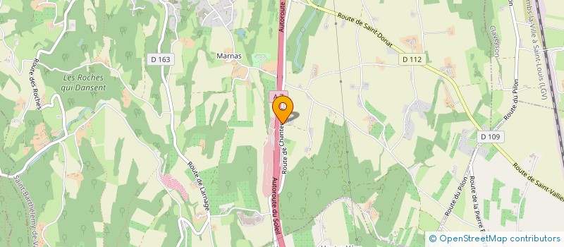 localisation de l'entreprise BAILLE ALEXIS  SAINT-BARTHELEMY-DE-VALS