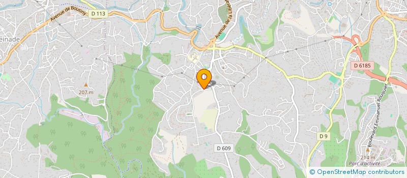 localisation de l'entreprise BAILLE PITON à GRASSE