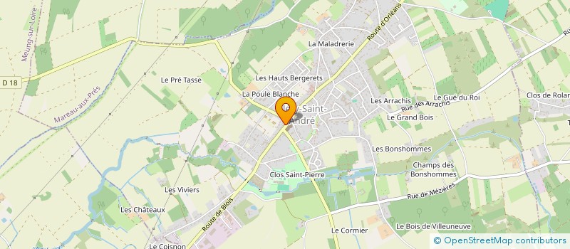 localisation de l'entreprise BAILLERGEANT CLOUZEAU à CLERY-SAINT-ANDRE
