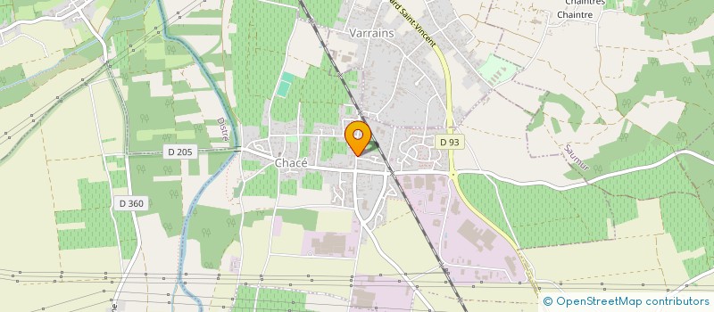 localisation de l'entreprise BAILLERGEON -BERGE  BELLEVIGNE-LES-CHATEAUX