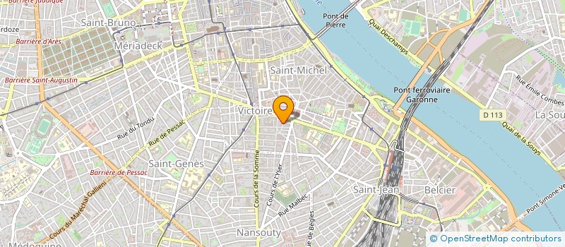 localisation de l'entreprise BAILLET à BORDEAUX