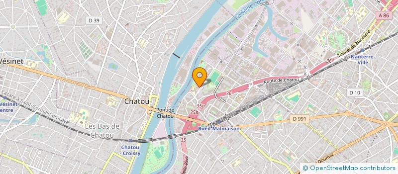 localisation de l'entreprise BAILLET à RUEIL-MALMAISON